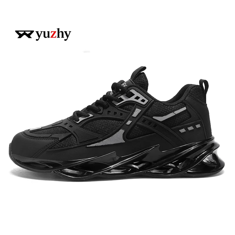Men's Casual Sneakers Luxury Trainer Shoes Breathable Race Running