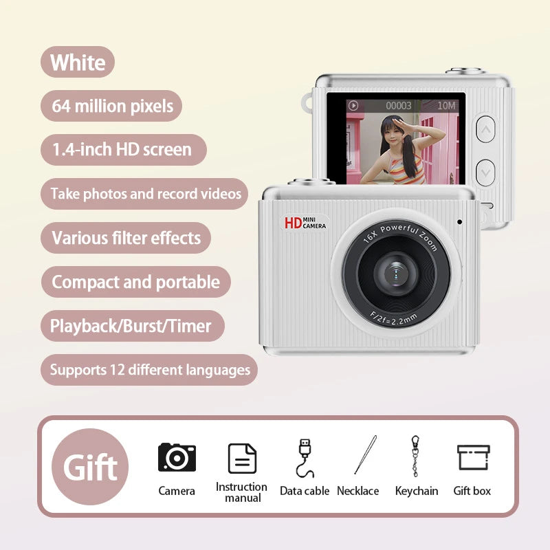 S6 Mini Keychain Camera Screen Thumb Cam Very Small Camcorder Video