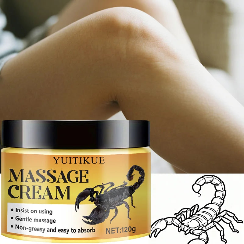YUITIKUE Body Massage Cream 120g – Moisturizing & Non-Sticky Body Massage Cream Zpaxo