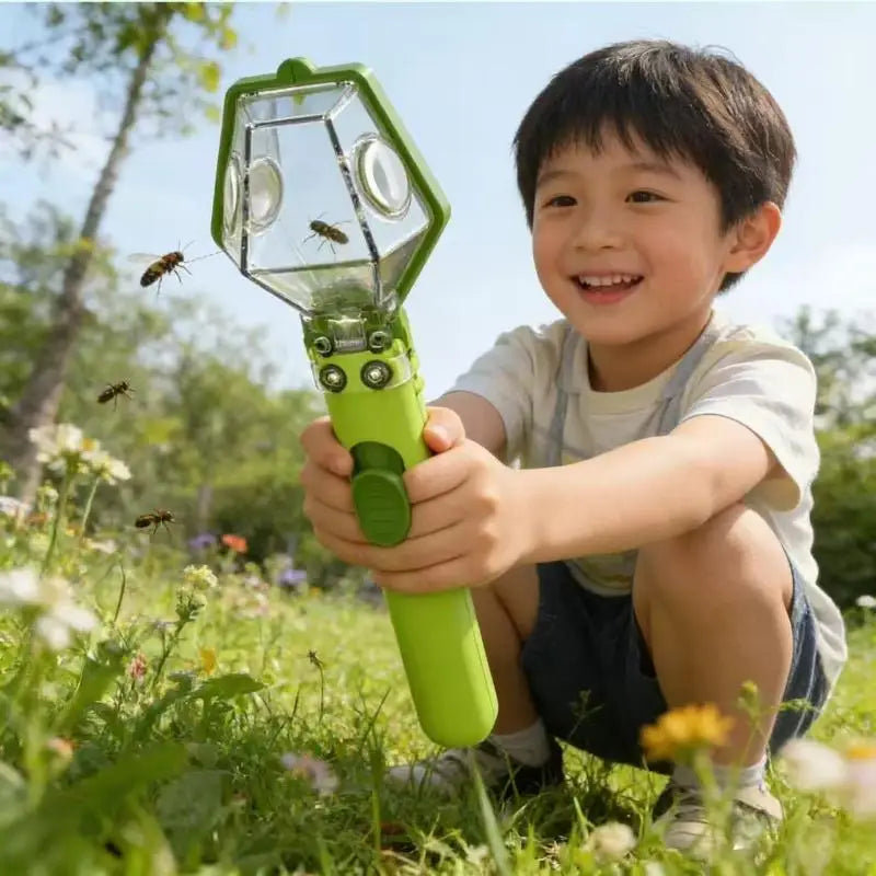 Kids Bug Catcher Magnifying Viewer Box – Science Toy Ages 6-12