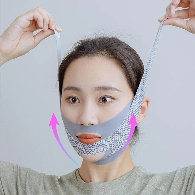 Face-lift Sleep Face V Shaper Facial Slimming Bandage Relaxation