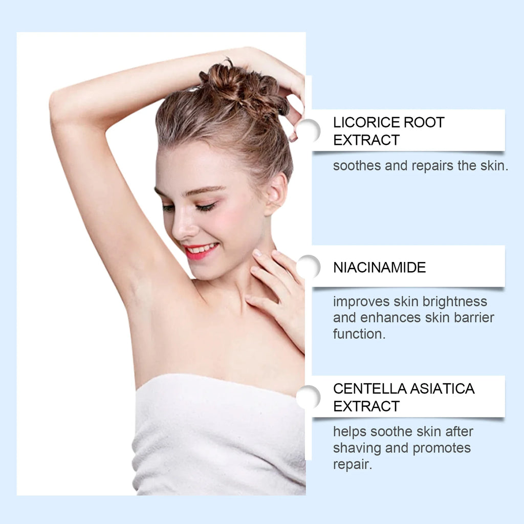 Jaysuing After Hair Removal Underarm Repair Cream 50ml Underarm Repair Cream Zpaxo