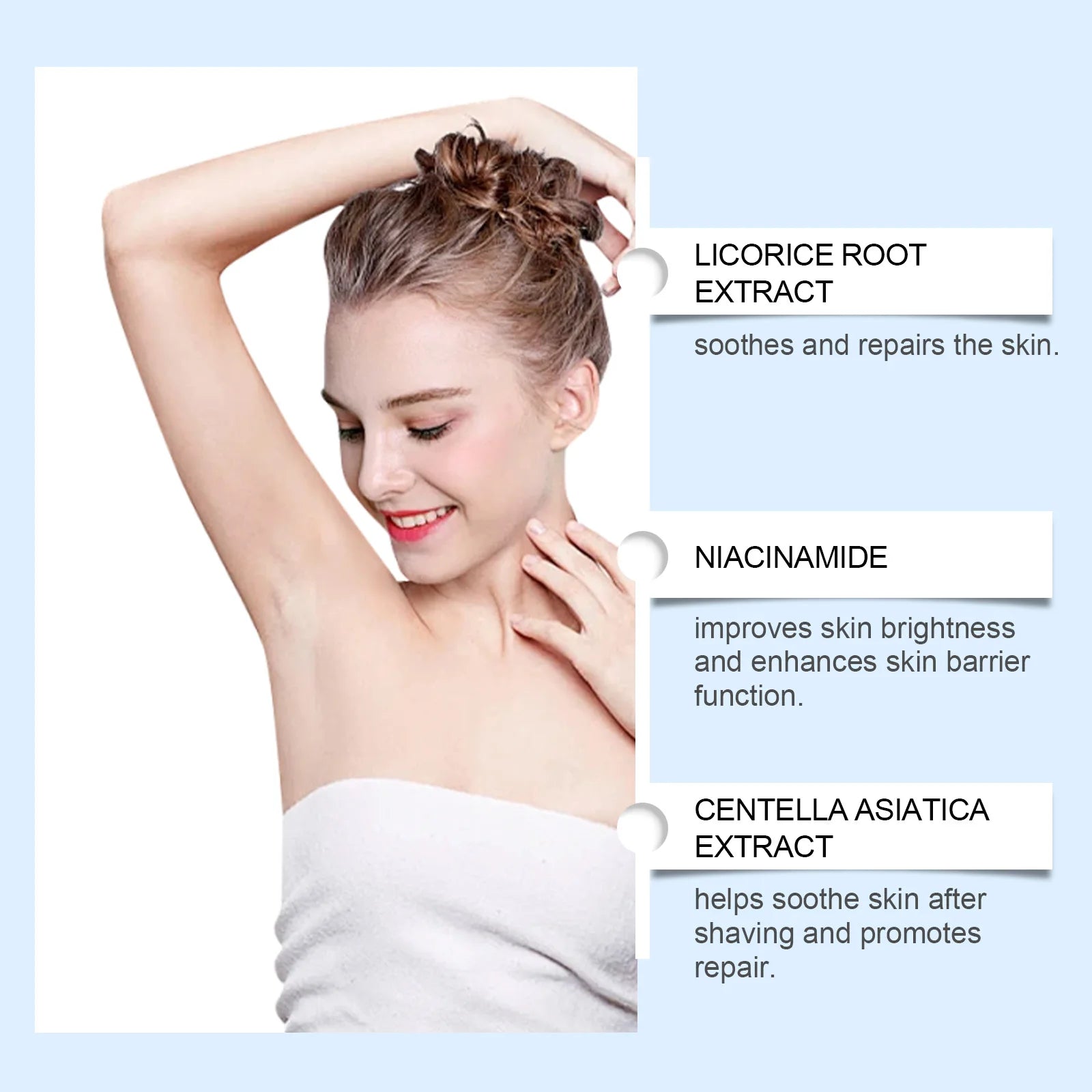 Jaysuing After Hair Removal Underarm Repair Cream 50ml Underarm Repair Cream Zpaxo