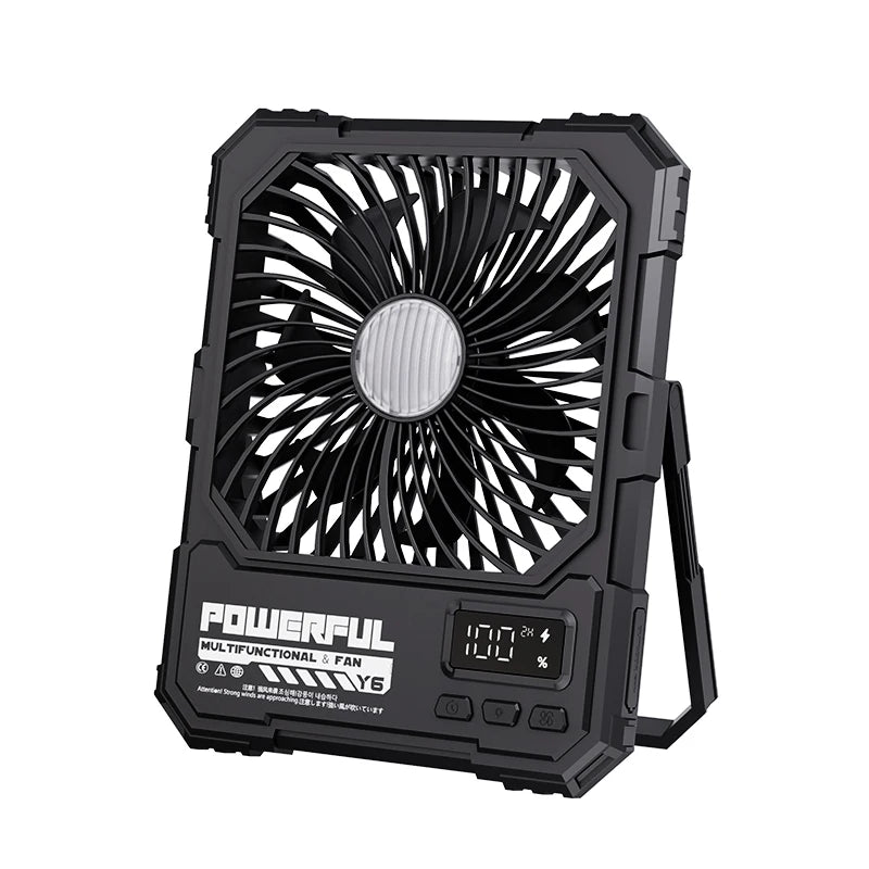 Camping Fan 20000mAh Rechargeable Wireless Outdoor Tent Ceiling