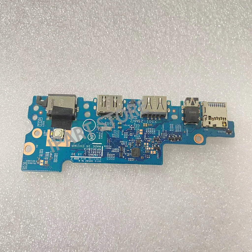 203513-1 DELL Latitude 3520 E3520 Power Botton USB Audio Ethernet IO