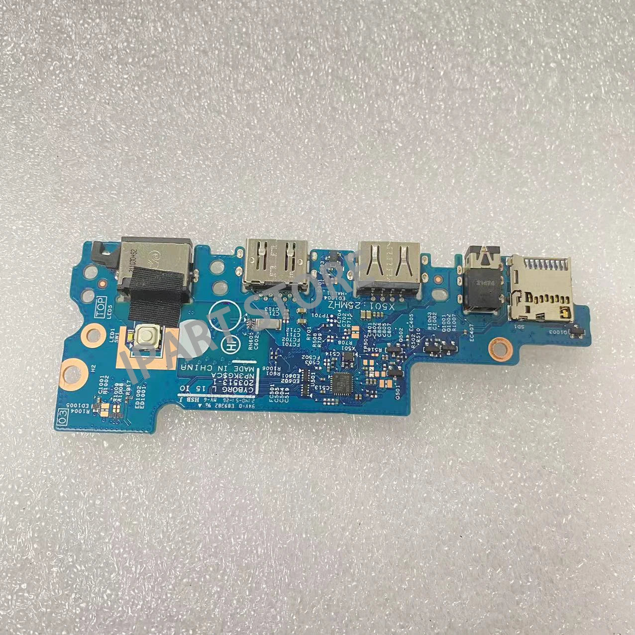 203513-1 DELL Latitude 3520 E3520 Power Botton USB Audio Ethernet IO