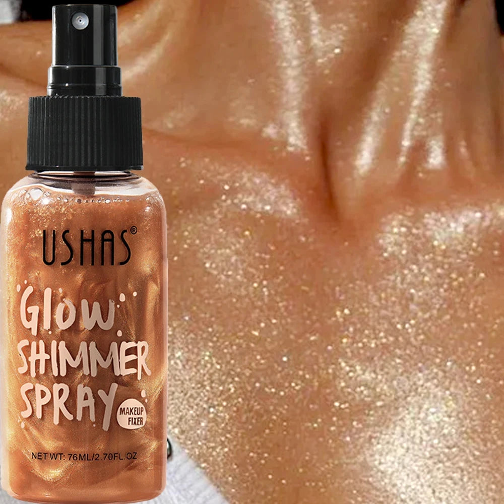 Diamond Liquid Highlight Waterproof Gloss Glitter Body Bronzer