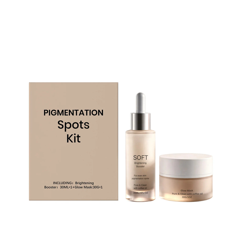 Brightening Essence Mask Set Hydrate Skin Reduce Face Pigment Dark Spot Dullness Brighten Complexion Fit All Skin Skincare Kit Zpaxo 1set Boxed