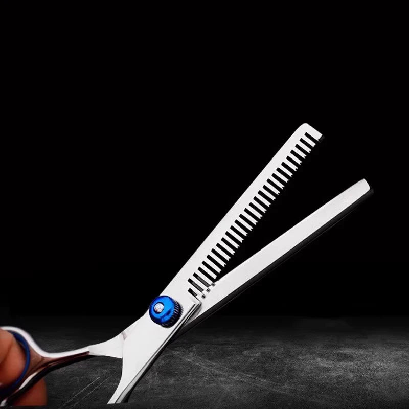 Hairdressing Scissors Stainless Steel Professional Hairdressing Scissors Cutting Thinning Scissors Barber Shear Home Salon Zpaxo
