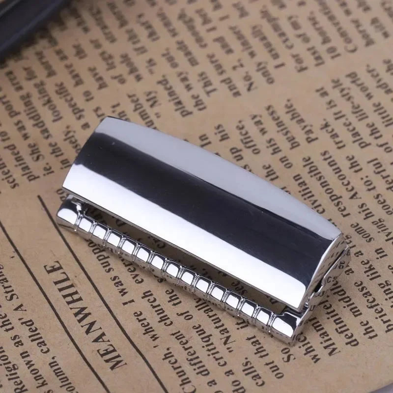 YAQI Single Edge Chrome Safety Razor Head – Men's Travel Safety Razor Head Zpaxo