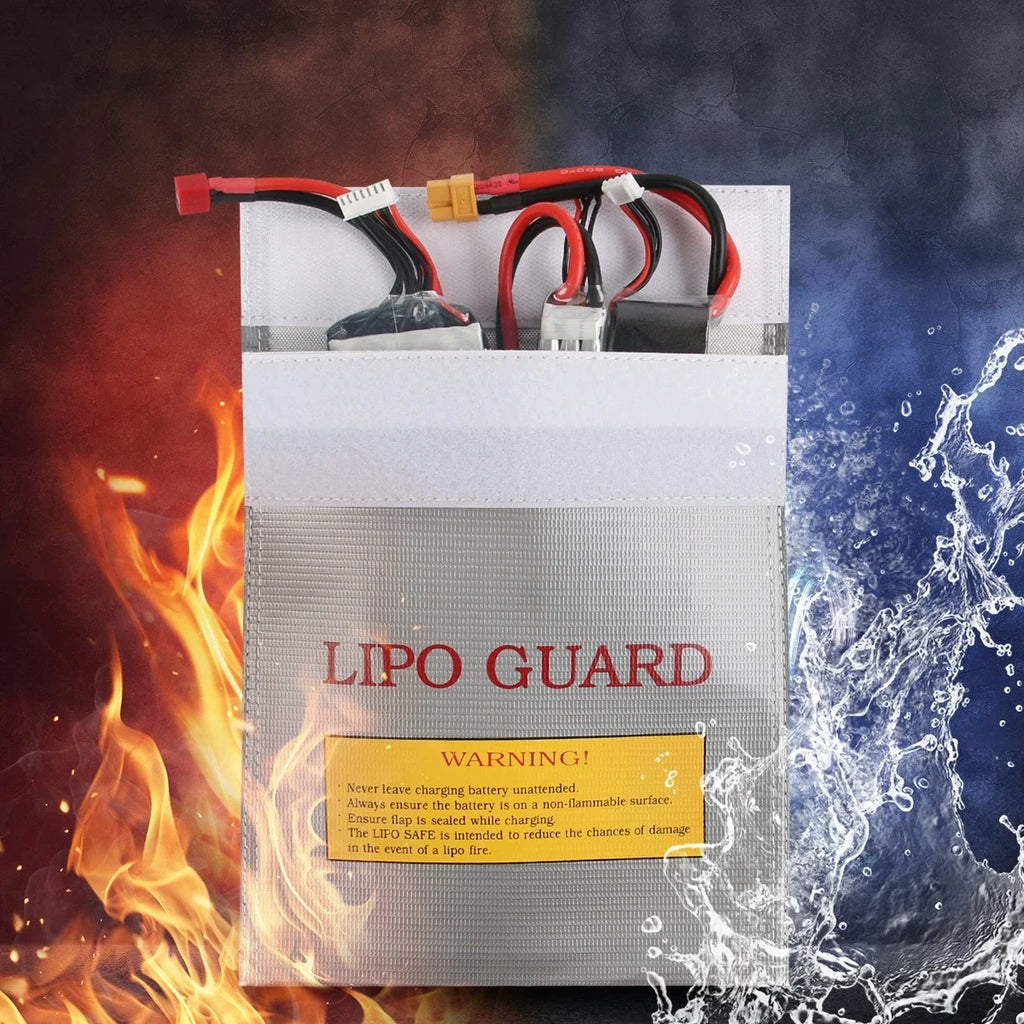 Lithium Battery Explosion Proof Bag Temperature Resistant Storage