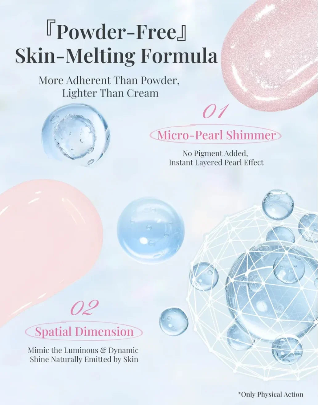 Flortte Liquid Contouring Sea pearl Double-end Highlighter Countour Light Shadow Shaping Concealer Shading Transferproof Makeup Zpaxo