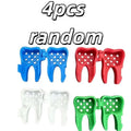 4pcs Electric Toothbrush Head Covers – Ventilated Travel Case, Clean & Lightweight, Dust Protection Zpaxo 4pcs random