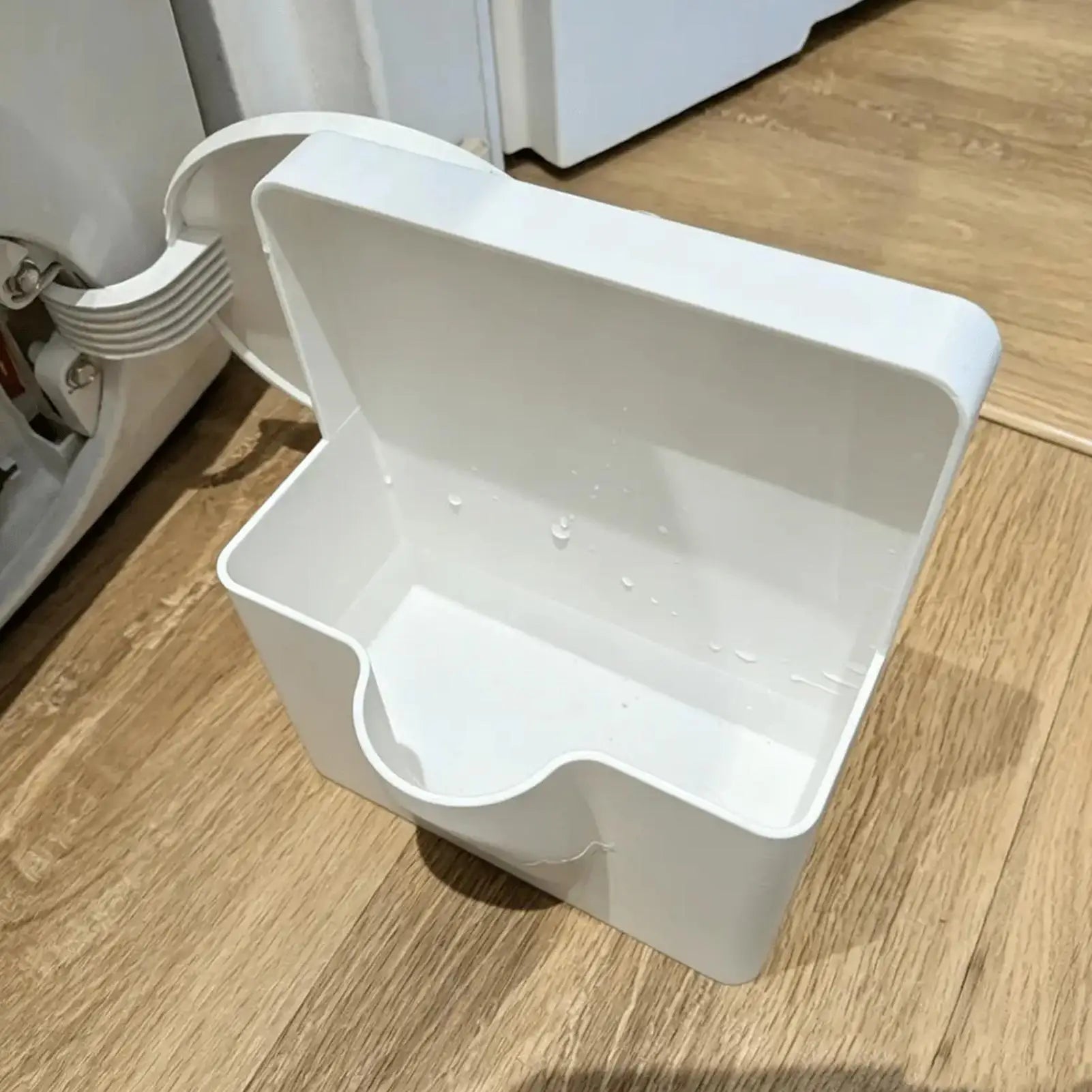 Washing Machine Drain Tray Leak Proof Funnel Compact Catcher Water