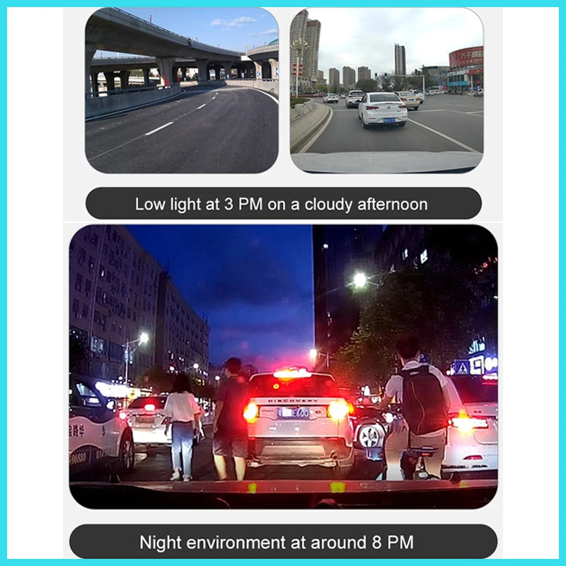 Full HD Dash Cam 1080P Car Android Navigator 130 DVR Driving Recorder