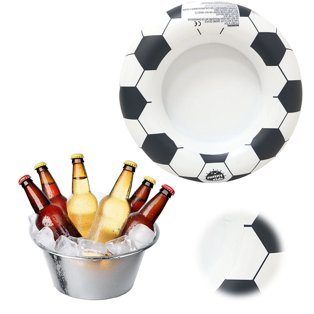 Floating Ice Bucket Multifunctional Pool Float Beer Bar Picnic Tray Spa Cup Holder Drinks Tray Suitable for Birthday Party Zpaxo