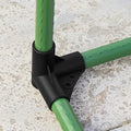 10Pcs Premium PP 3-Way 4-Way Corner Connectors for Greenhouse Grape Trellis Sunscreen Shed Gardening Plastic Tube Fittings 20Mm Zpaxo Default Title