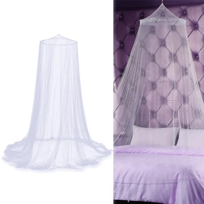 Large Dome Hanging Mosquito Net – Bed Canopy for Home & Camping