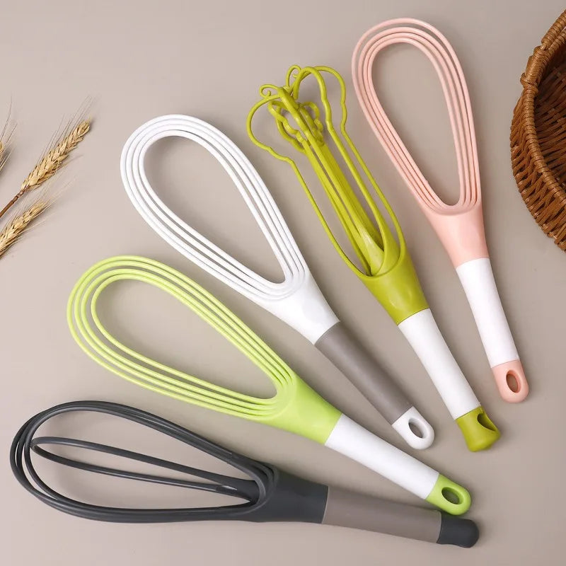 Hot Sale Handheld Rotary Egg Whisk Ergonomic Beater with Foaming Wires for Cake Batter Mixing Cream Blending Manual Egg Beater Zpaxo