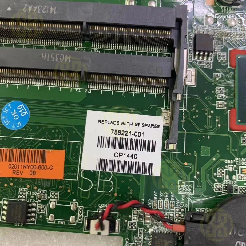 756221-501 756221-001 HP Touchsmart 15-D 15-D101TX 250 Laptop