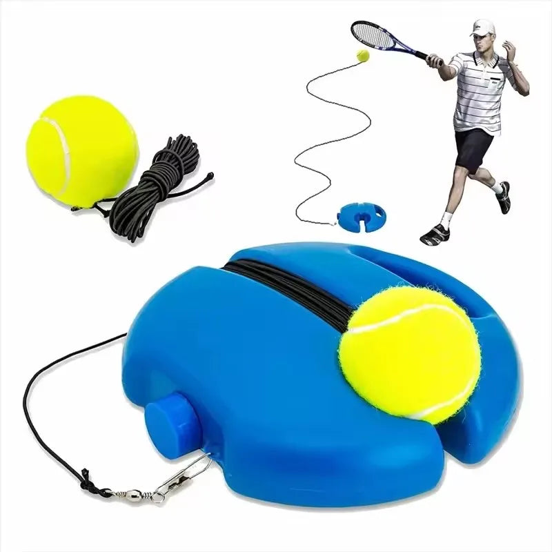 Professional Tennis Training Aids Bases Elastic Rope Ball Practice