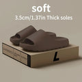 Summer Slippers Woman 2025 Men Women EVA Soft Bottom Luxury Indoor