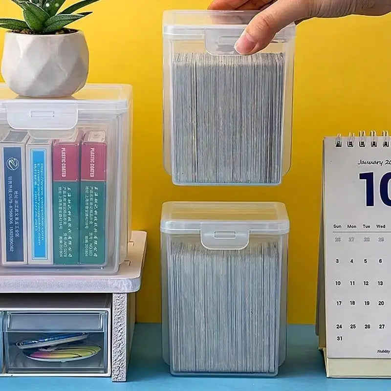 1pcs Playing Card Storage Box – for Games, Business Cards & Home Organization, Desk, Dresser, Bedroom Zpaxo