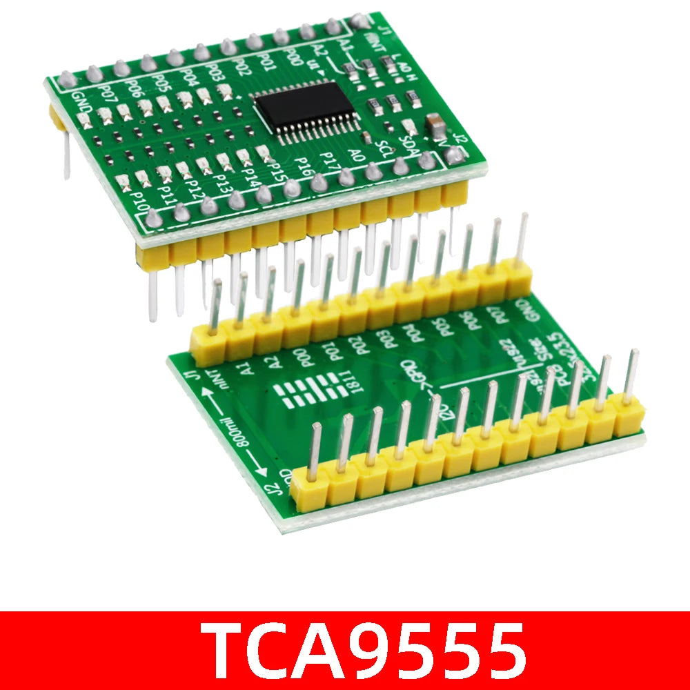 TCA9555 PCA9555A I2C GPIO Expansion Board 16 Digital Inputs Outputs Zpaxo TCA9555