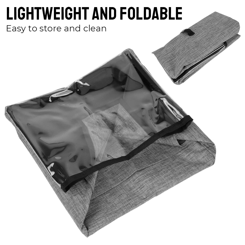Storage Pockets Toaster Cover Durable Kitchen Dust Cap Air Fryer Hood
