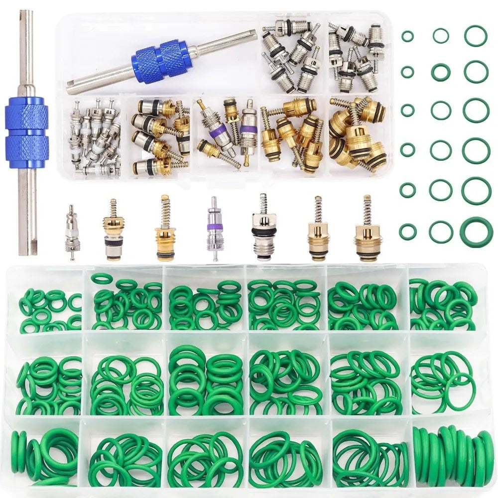 310 Assortment Air Conditioning O Ring Maintenance Rubber Accessories Zpaxo 310PCS