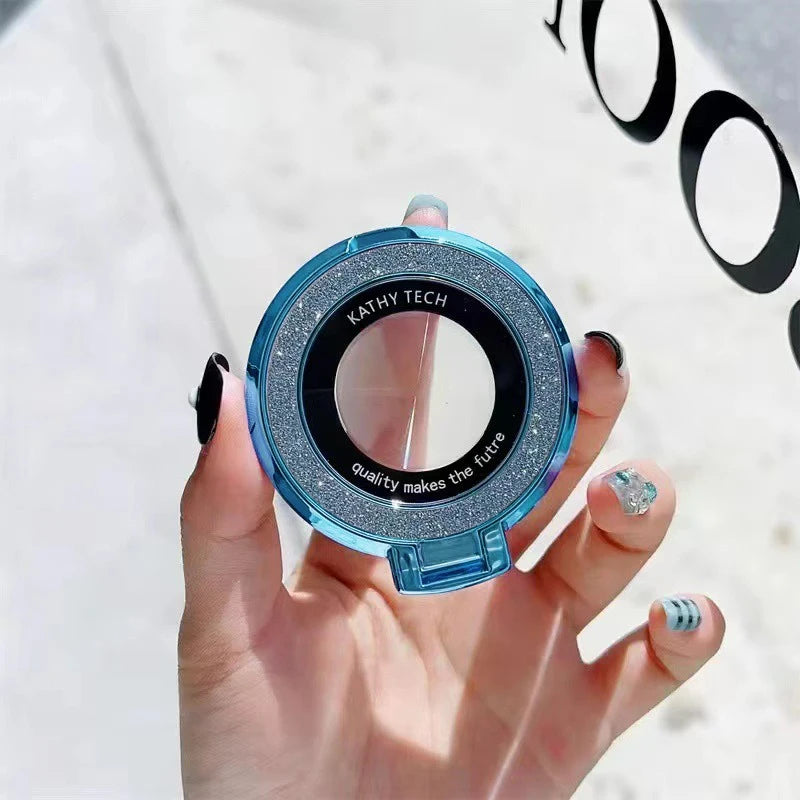 Bling Glitter Ring Holder MagSafe Phone Stand – iPhone & Samsung Phone Ring Holder Zpaxo Blue