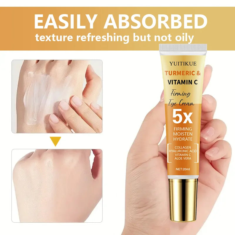 Turmeric Vitamin C Eye Cream | Firming, Dark Circles & Hydration Eye Cream Zpaxo