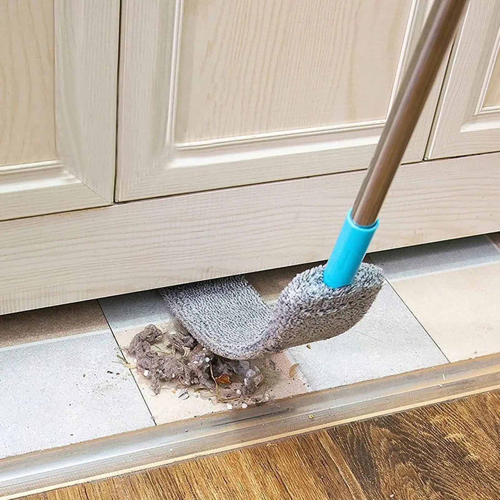 Under Appliance Cleaning Tool Long Handle Refrigerator Dust Brush
