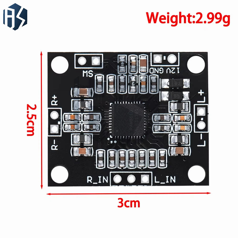 PAM8610 2x15W Amplifier Board Digital Two-channel Stereo Power Zpaxo