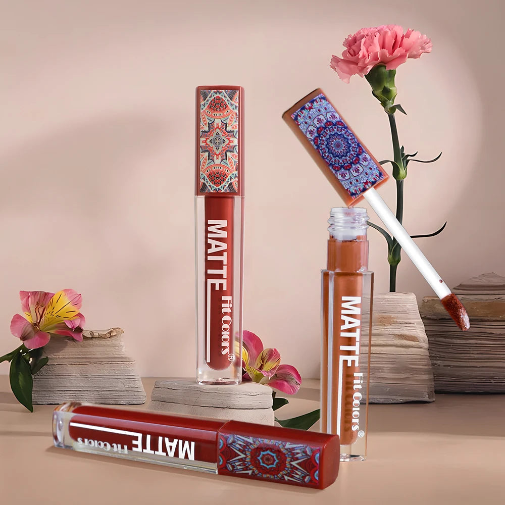 Matte Lip Gloss Durable Silky Easy Waterproof Does Not Fade