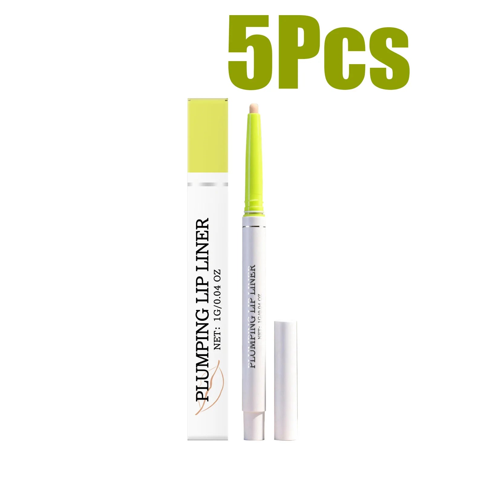OceAura Waterproof Matte Lip Liner – Smudge Proof, Long Lasting Matte Lip Liner Zpaxo 5 x 1g Boxed