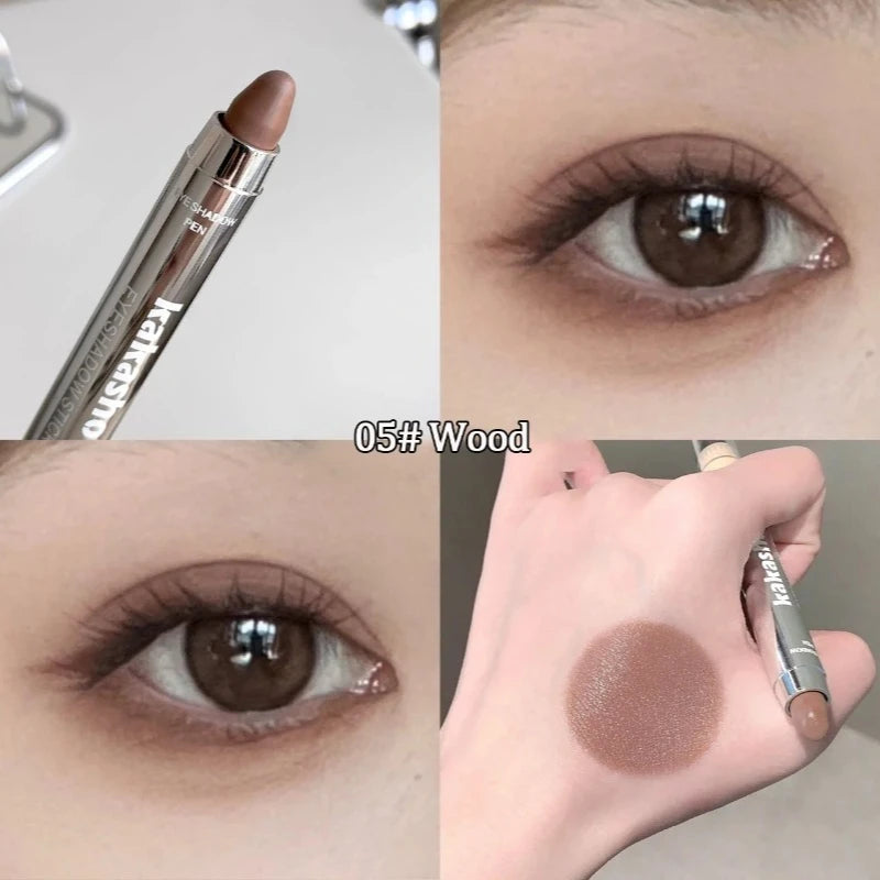 Velvet Wine Red Eyeshadow Stick Dual-ended Matte Pearlescent Zpaxo 05