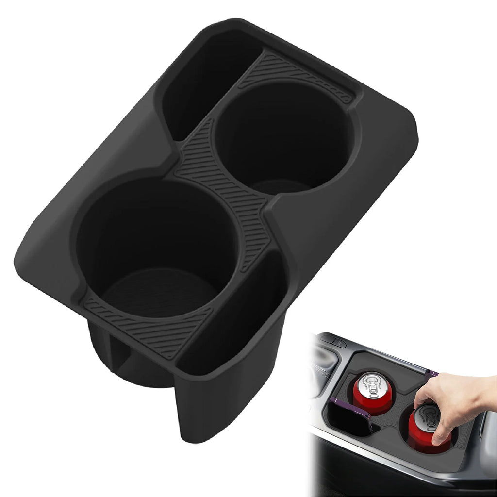 Kia K4 2026 Silicone Center Console Cup Holder Insert Waterproof