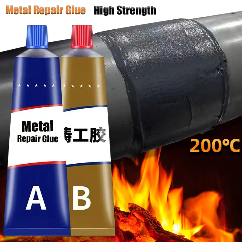 Multifunctional Metal Repair Glue Cast Iron Strength Temperature Cold