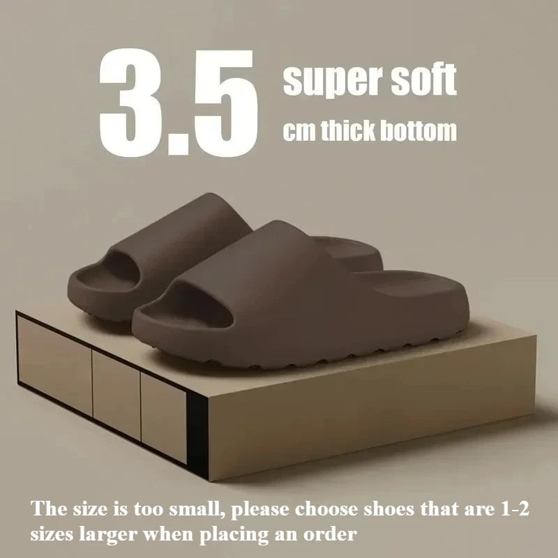 Summer Fashion Soft Bottom Beach Men Slippers Women's Sandals EVA
