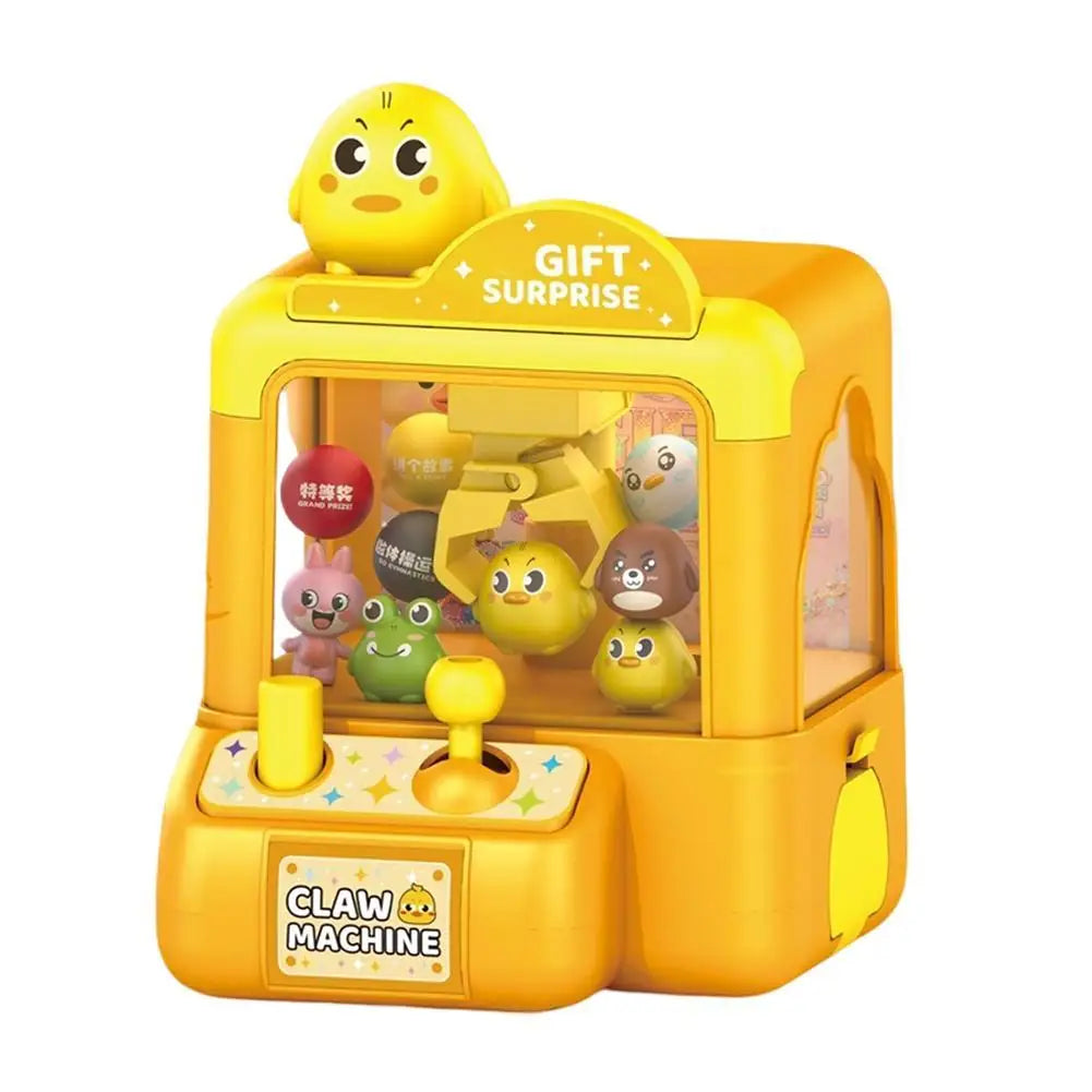 Mini Claw Machine Toy – Penguin Arcade Grabber for Kids Mini Claw Machine Zpaxo YELLOW