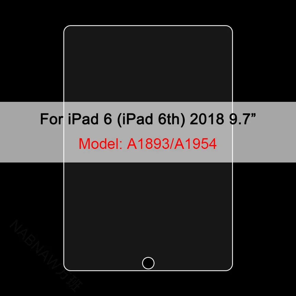 3pcs Tablet Drawing PET Film Touch Sensitive For iPad 10th 9th 8th 7th Mini 6 Air 5 4 Pro 11 Screen Protector Desktop Accessory Zpaxo 6th
