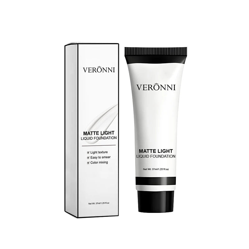 Pure White Brightening Foundation Cream Full Coverage Nature Zpaxo white