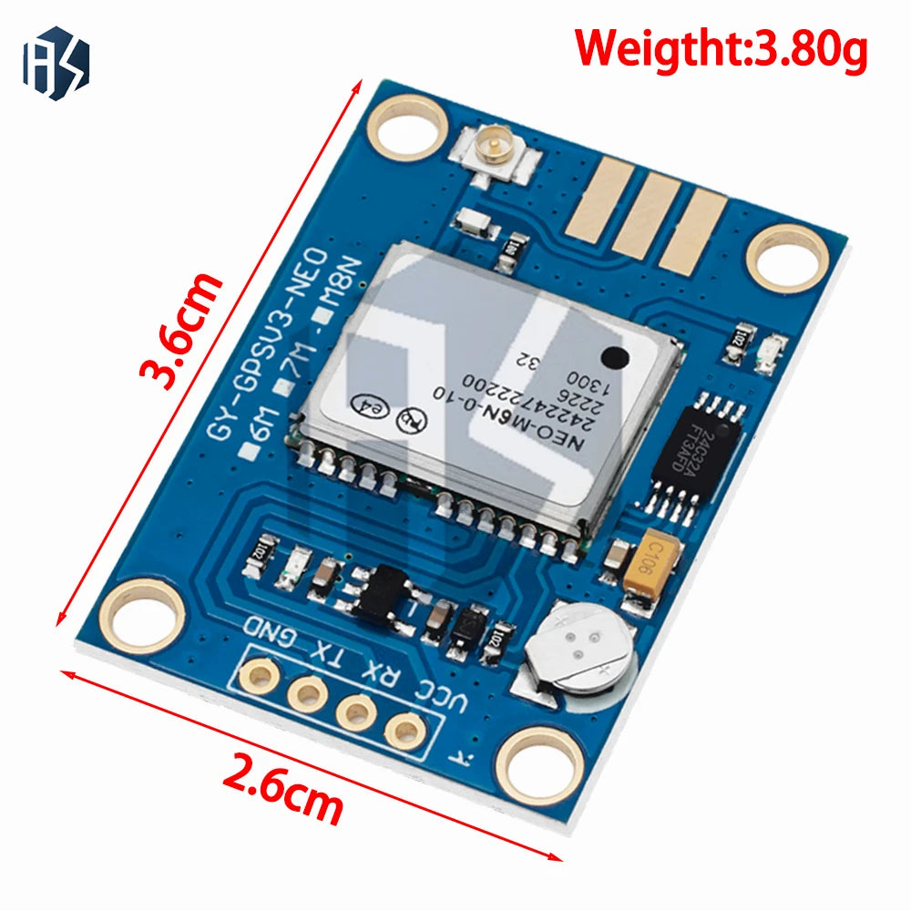 GY-GPSV3 NEO-M8N NEO-6M GPS Module APM MWC Flight Controller PX4 Zpaxo