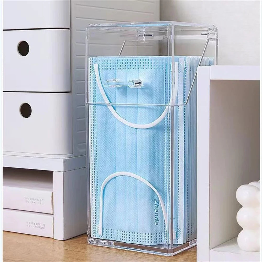 Transparent Desktop Makeup Brush Holder & Cosmetic Organizer