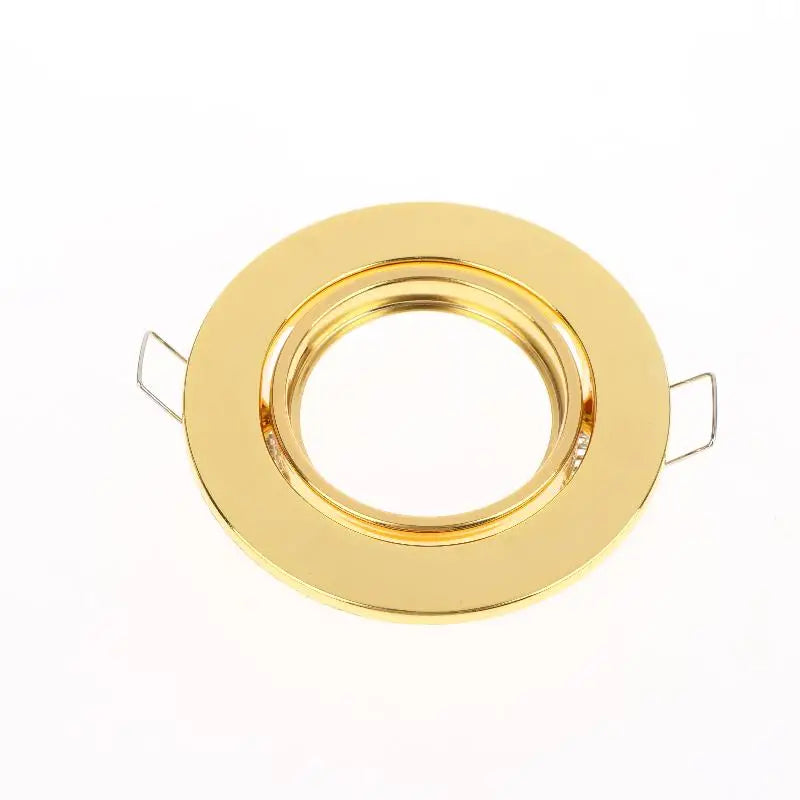 Round Frame LED Downlight Bulb Holder Recessed Fixture MR16 GU10 Spot Zpaxo A5