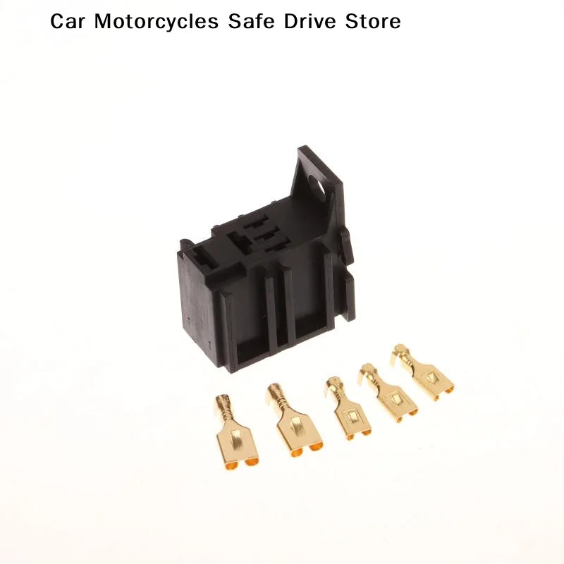 CM5 Sets Lot DIY Accessories Car Relay Connector Socket Without Wire