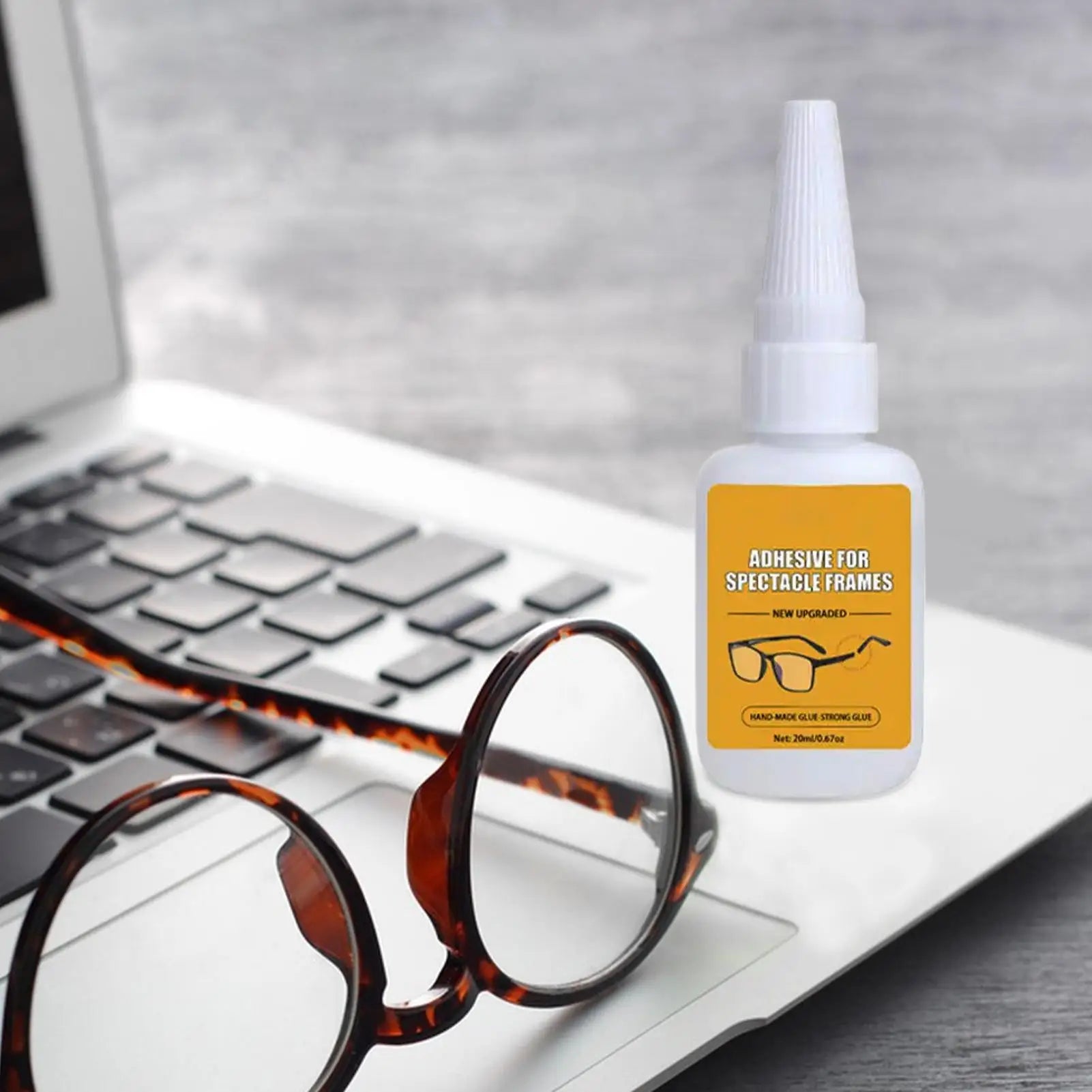 Low-Cost Eyeglass Repair Kit,Eyeglass Frame Adhesive Glue,Lens Fixative,Multipurpose DIY Craft Adhesive - Strong Bond for Pearl Zpaxo