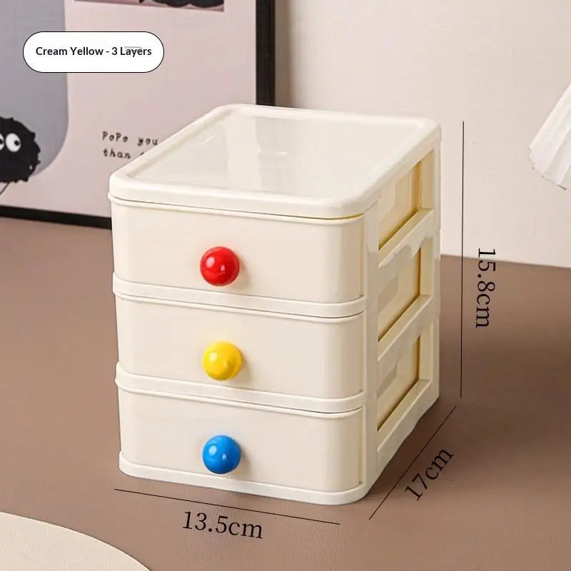 Dopamine Desktop Sundries Storage Cabinet Drawer Student Desk Zpaxo one size A