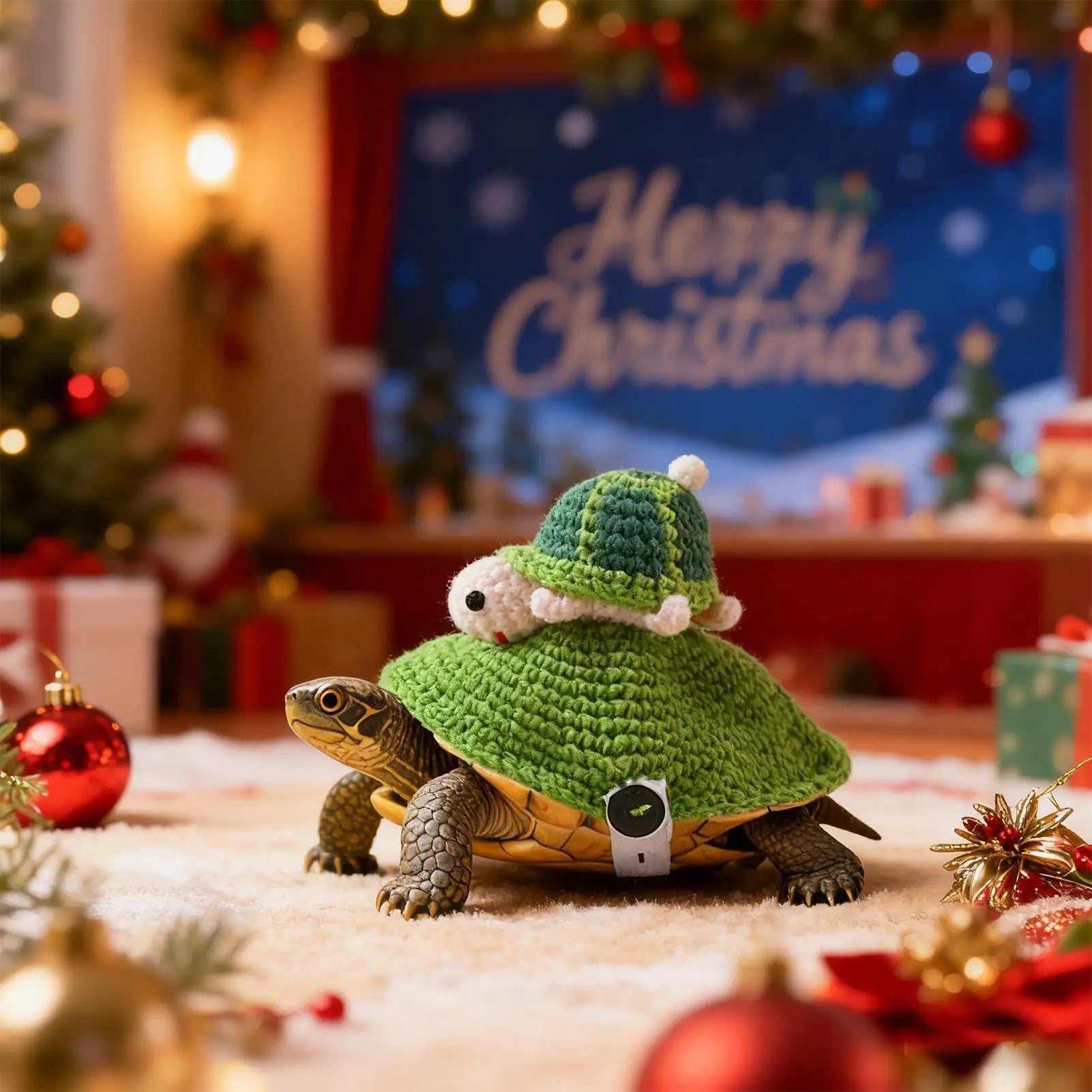 Turtle Sweater Knit Warm Reptile Apparel Tortoise Small Pet Halloween